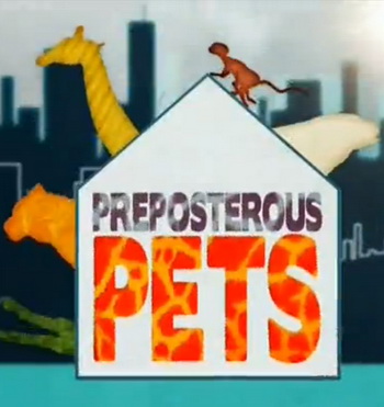 Смотреть сериал Экзотические питомцы / Animal Planet: Preposterous pets / онлайн бесплатно